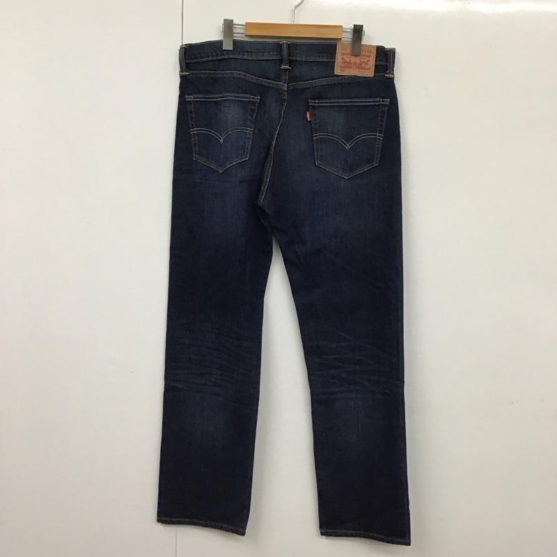 リーバイス Levi s パンツ デニム、ジーンズ 35インチ 無地 インディゴ / インディゴ / メンズ USED 古着 中古 10130901
