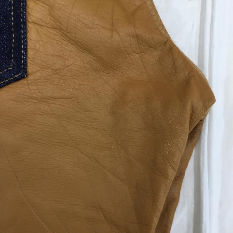 コジマジーンズ KOJIMAGENES パンツ デニム、ジーンズ モンキーコンボパンツ 30インチ 無地 紺 / ネイビー / X 茶 / ブラウン / メンズ USED 古着 中古 10129966