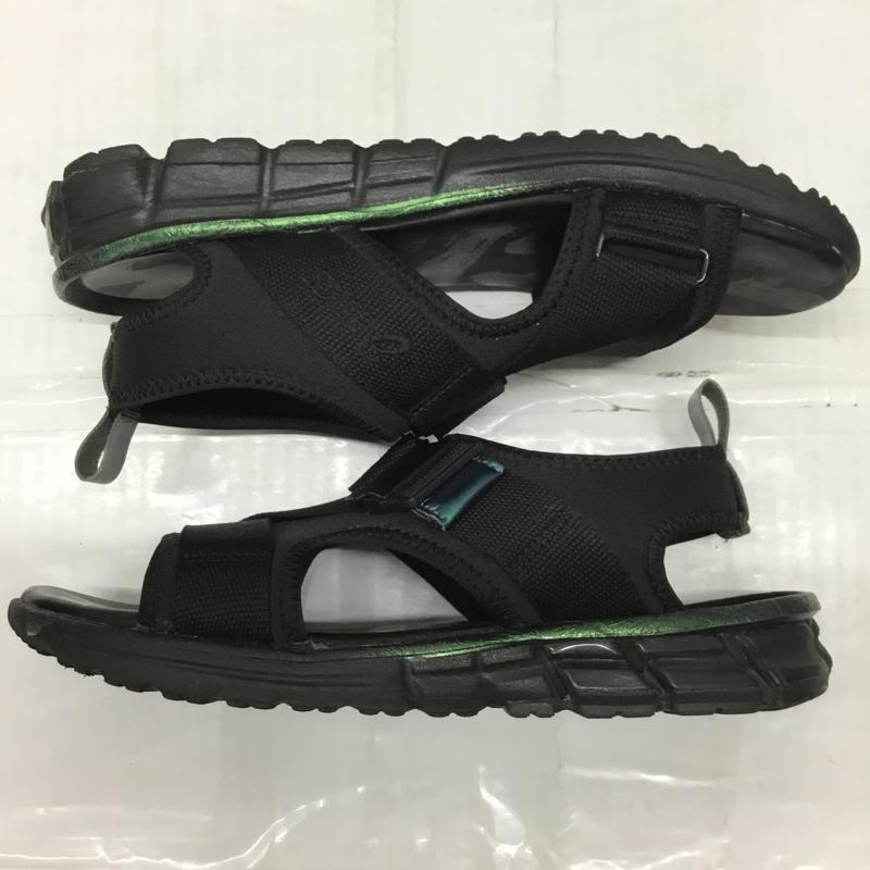 アシックス ASICS サンダル サンダル 1023A016 GEL-QUANTUM 90 SD スポーツサンダル 27cm 27.0cm ロゴ、文字 黒 / ブラック / メンズ USED 古着 中古 10120327
