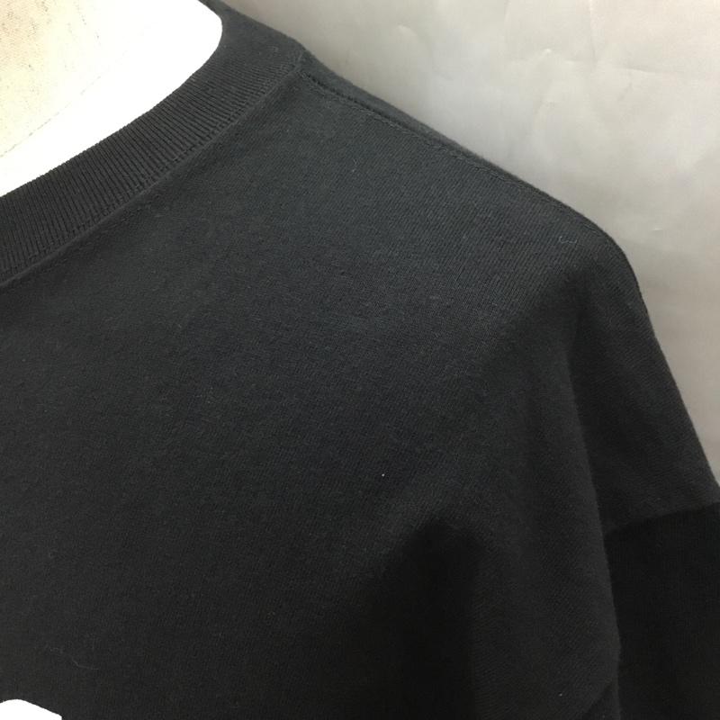 イグザンプル EXAMPLE Tシャツ 半袖 半袖カットソー プリントTシャツ クルーネックカットソー XL ロゴ、文字 黒 / ブラック /  メンズ USED 古着 中古 10108520