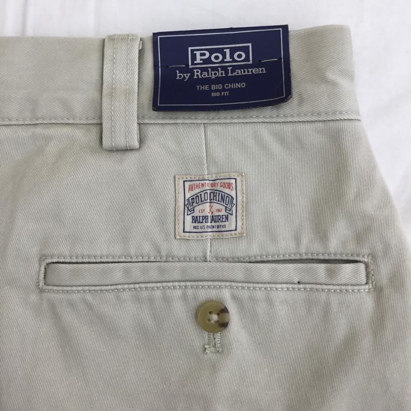 ポロラルフローレン POLO RALPH LAUREN パンツ チノパン BEAMS別注 32インチ 無地 ベージュ / ベージュ / メンズ USED 古着 中古 10136214