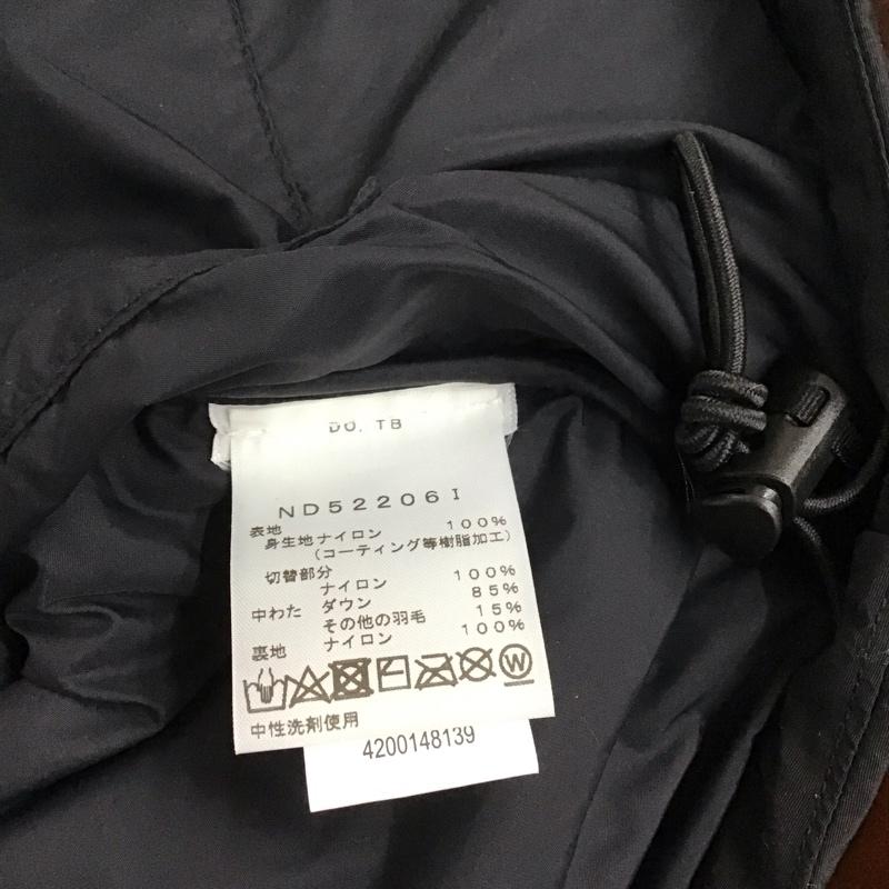 ザノースフェイス THE NORTH FACE ジャケット、上着 ジャンパー、ブルゾン nd52206i ダウンジャケット ナイロンジャケット アウター L ロゴ、文字 茶 / ブラウン / メンズ USED 古着 中古 10112974