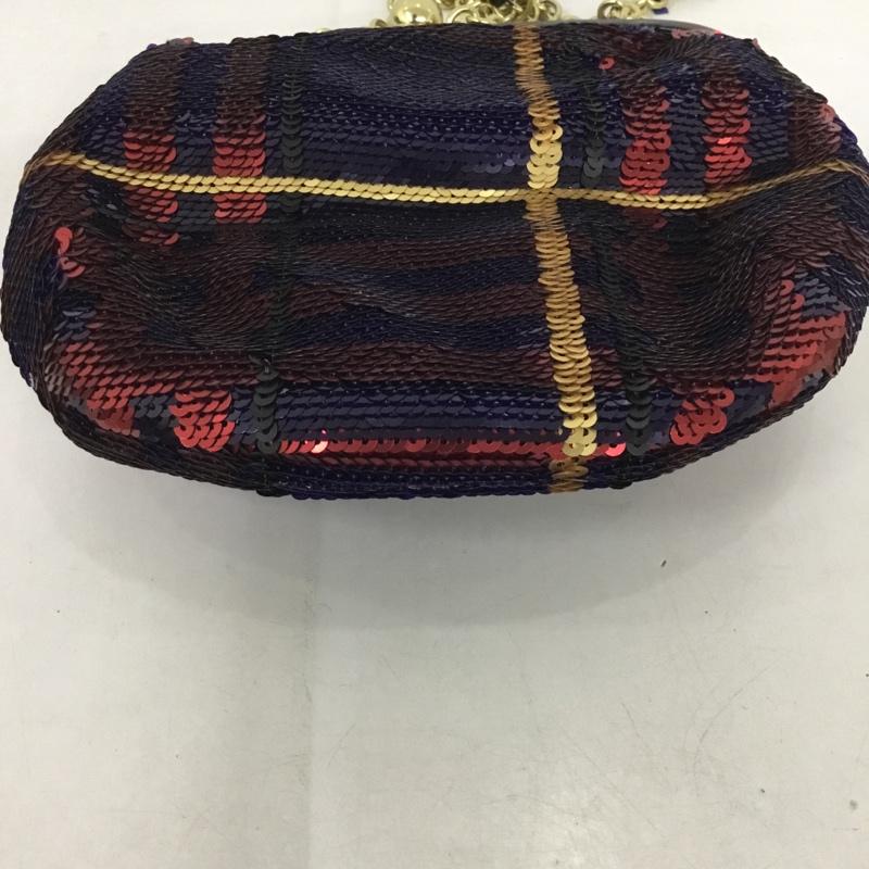 コーチ COACH ハンドバッグ ハンドバッグ 21214 スパンコール がま口 チェーン ミニショルダーバッグ マルチカラー / マルチカラー / レディース USED 古着 中古 10128991