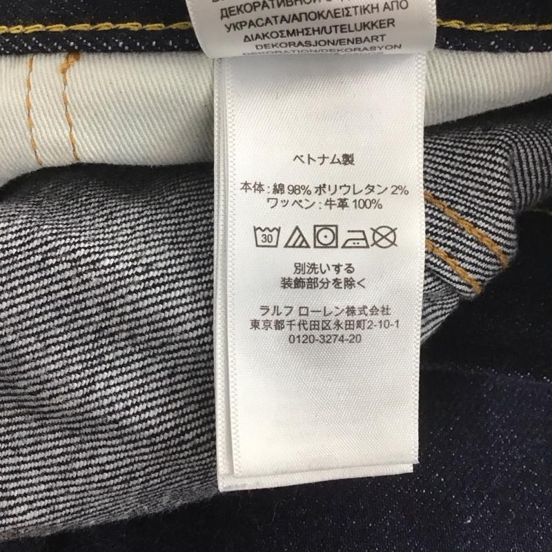 ラルフローレン RALPHLAUREN パンツ デニム、ジーンズ デニムパンツ スリムパンツ カジュアルパンツ ストレッチパンツ 30インチ 無地 インディゴ / インディゴ / メンズ USED 古着 中古 10139884