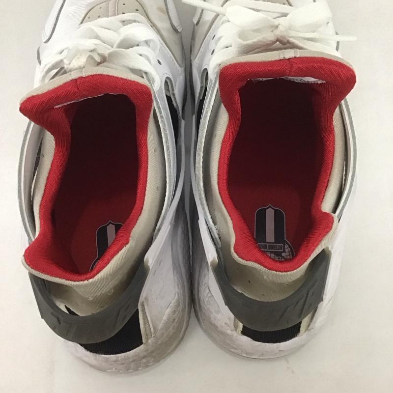 ナイキ NIKE スニーカー スニーカー DV6018-100 WMNS AIR HUARACHE エア ハラチ 28.5cm 箱有 28.5cm ロゴ、文字 白 / ホワイト / X 黒 / ブラック / X 赤 / レッド / メンズ USED 古着 中古 10139320