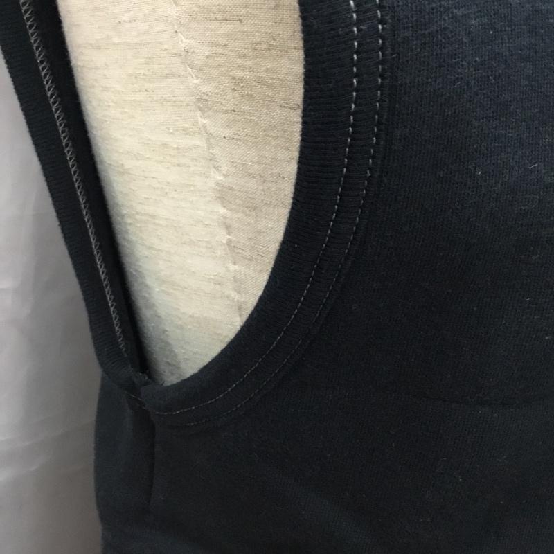 ユニオンメイド UNION MADE ベスト ベスト CUSHMAN L 無地 黒 / ブラック / メンズ USED 古着 中古 10108903