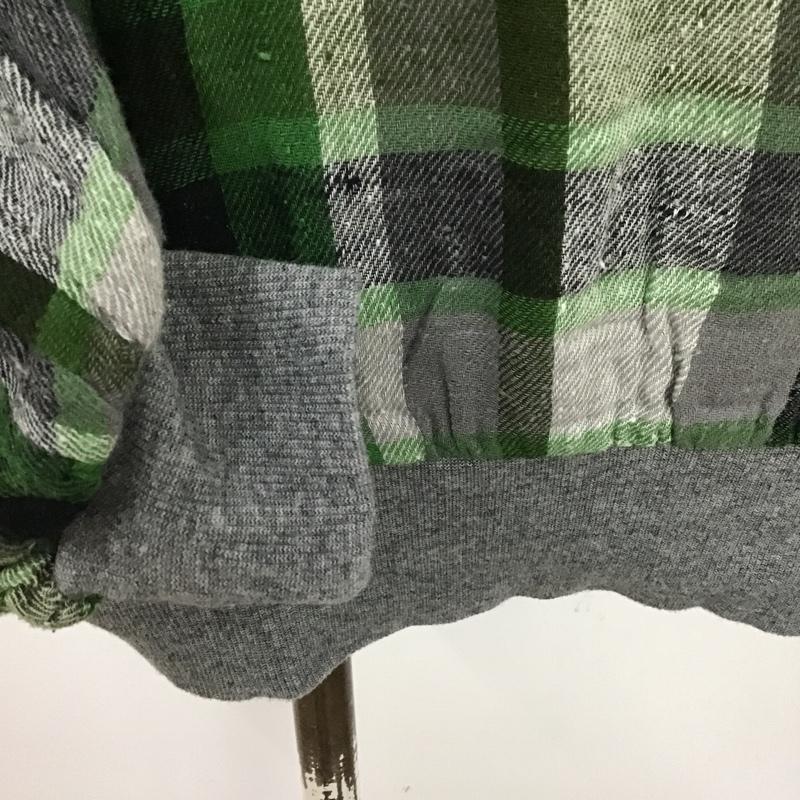 ヒステリックグラマー HYSTERIC GLAMOUR カットソー 長袖 01193ah03 長袖プルオーバーブラウス 長袖チェックシャツ ワイドネックカットソー FREE チェック マルチカラー / マルチカラー /  レディース USED 古着 中古 10106292