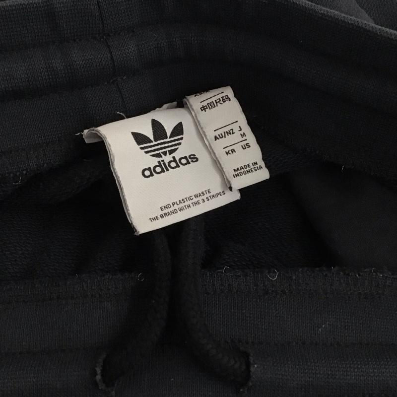 アディダス adidas パンツ ワークパンツ、ペインターパンツ ワイドパンツ スウェットパンツ スポーツウェア M 無地 黒 / ブラック / メンズ USED 古着 中古 10139284