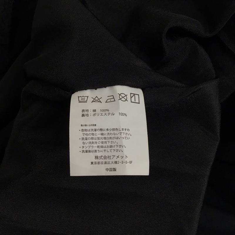 ジュノア JUNOAH ワンピース ロングスカート ノースリーブ ドロスト M 無地 黒 / ブラック / レディース USED 古着 中古 10115489