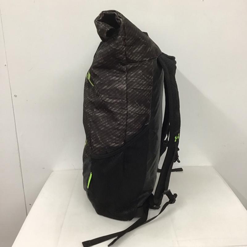 アンダーアーマー UNDER ARMOUR リュックサック、デイパック リュックサック、デイバッグ AAL3708 UA ロールトランスサックパック ロゴ、文字 灰 / グレー / X 黄緑 / イエローグリーン / メンズ USED 古着 中古 10125694