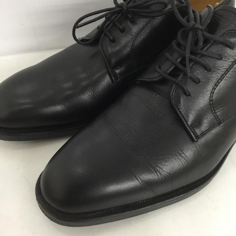リーガル REGAL 革靴 革靴 JU17 ビジネスシューズ プレーントゥ 25 25.0cm 無地 黒 / ブラック / メンズ USED 古着 中古 10140788
