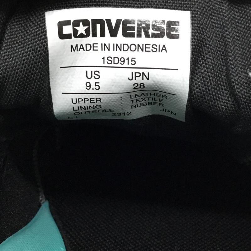コンバース CONVERSE スニーカー スニーカー 1SD915 PRORIDE SK BS OX 28cm 箱有 28.0cm ロゴ、文字 黒 / ブラック / メンズ USED 古着 中古 10122230