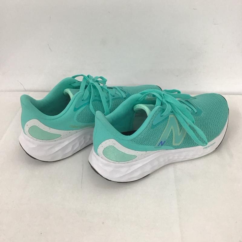 ニューバランス New Balance スニーカー スニーカー WARISLT4 ランニングシューズ 23.5cm 23.5cm ロゴ、文字 薄緑 / ライトグリーン / レディース USED 古着 中古 10125676