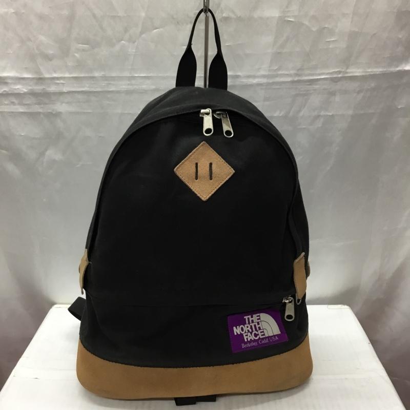ザノースフェイス THE NORTH FACE リュックサック、デイパック リュックサック、デイバッグ PURPLE LABEL ミディアム デイパック ロゴ、文字 黒 / ブラック / メンズ USED 古着 中古 10112865