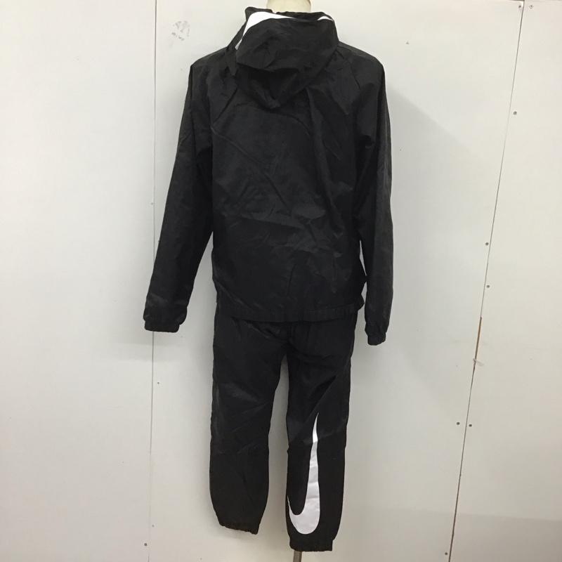 ナイキ NIKE セットアップ セットアップ cd6979-010 ウインド上下セット ナイロンジャケット ナイロンパンツ L ロゴ、文字 黒 / ブラック /  メンズ USED 古着 中古 10124603