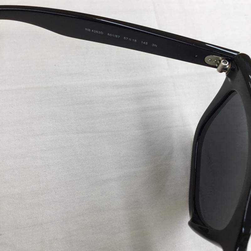 レイバン Ray-Ban めがね・サングラス サングラス RB4262D FREE ロゴ、文字 X ロゴ、文字 黒 / ブラック / X 黒 / ブラック / メンズ USED 古着 中古 10138991