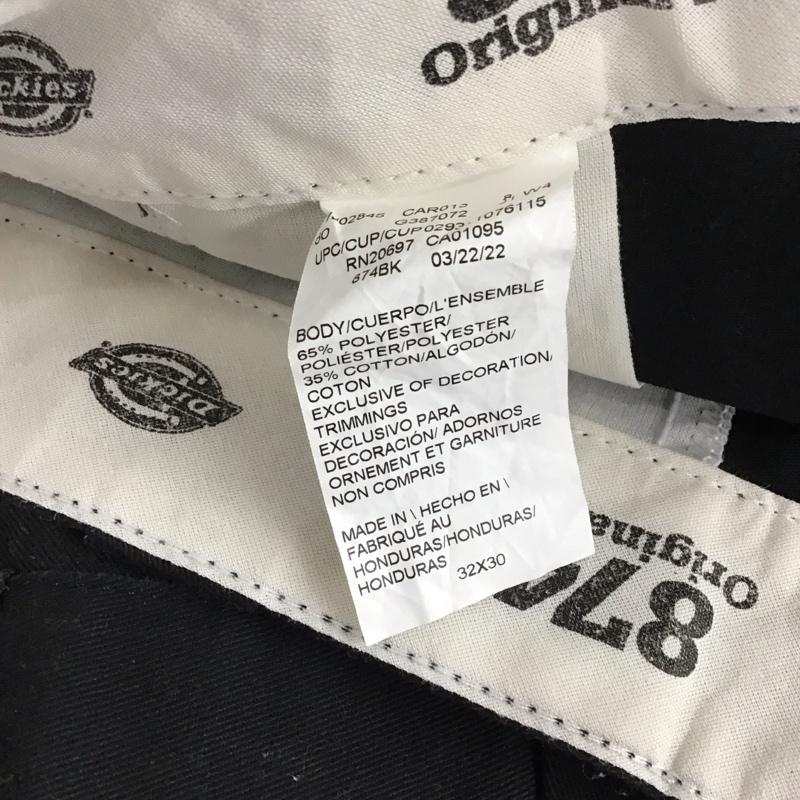 ディッキーズ Dickies パンツ ワークパンツ、ペインターパンツ 32インチ 無地 黒 / ブラック / メンズ USED 古着 中古 10130482