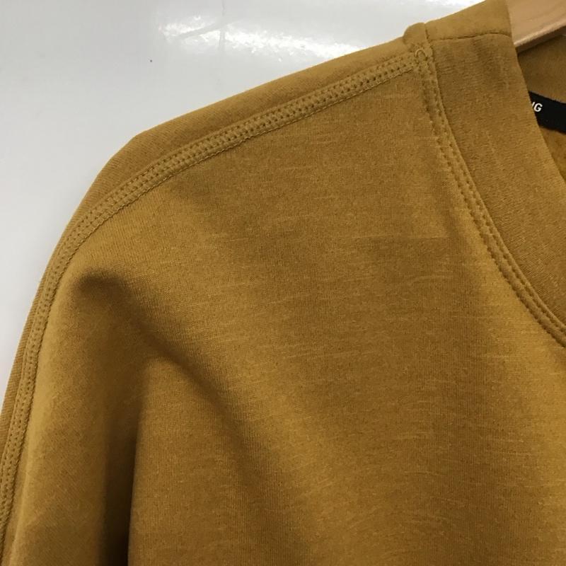 ナイキ NIKE Tシャツ 長袖 AJ8672-790 サーマ スフィア ウィメンズ ランニングトップ タグ付き スポーツウェア S ロゴ、文字 茶 / ブラウン / X 黒 / ブラック / X 橙 / オレンジ / レディース USED 古着 中古 10135565