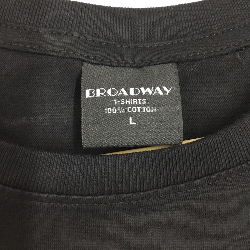 古着 USED Tシャツ 半袖 半袖カットソー プリントTシャツ クルーネックカットソー バンドTシャツ L プリント 黒 / ブラック / メンズ USED 古着 中古 10106938