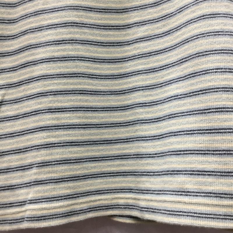 ラルフローレン RALPHLAUREN タンクトップ タンクトップ KK RA LM3029 Uネック 7f ボーダー柄 ベージュ / ベージュ / X 水色 / ライトブルー / X 紺 / ネイビー / レディース USED 古着 中古 10118180