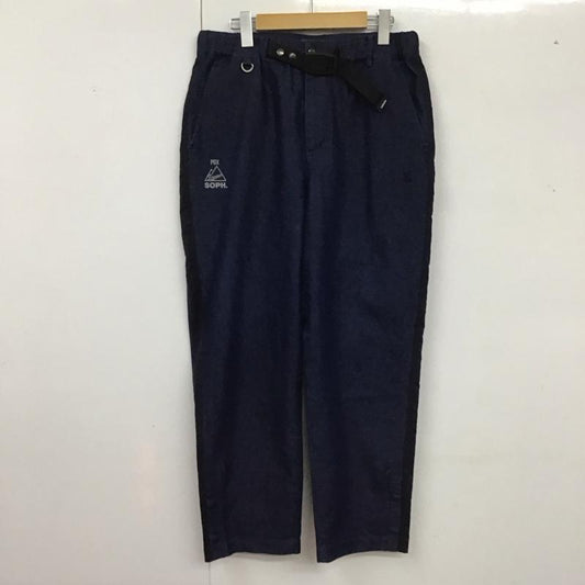 ソフネット SOPHNET. パンツ ワークパンツ、ペインターパンツ 421a1140330 UtilityPants Danner コラボ M 無地 インディゴ / インディゴ /  メンズ USED 古着 中古 10126176