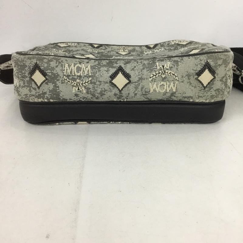 エムシーエム MCM ショルダーバッグ ショルダーバッグ MMRBATQ01EG001 総柄 灰 / グレー / レディース USED 古着 中古 10133201