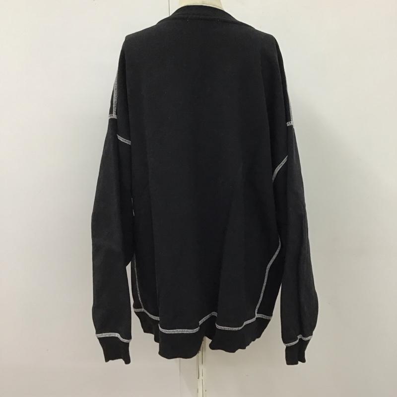 スライ SLY トレーナー 長袖 039FAN90-6040 スウェット トレーナー FREE 無地 黒 / ブラック / レディース USED 古着 中古 10117302