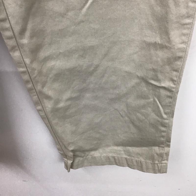ポロ POLO パンツ チノパン チノパン ワイドパンツ カジュアルパンツ 無地 ベージュ / ベージュ /  メンズ USED 古着 中古 10126732