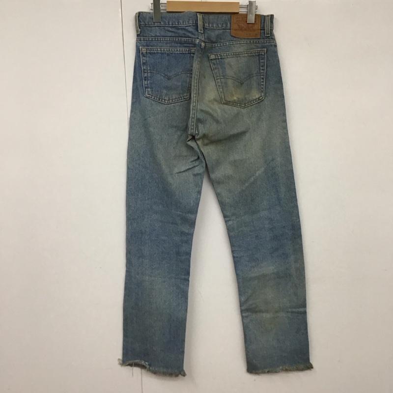 リーバイストラウスアンドコー Levi Strauss & co. パンツ デニム、ジーンズ デニムパンツ ワイドパンツ カジュアルパンツ Gパン 31インチ 無地 インディゴ / インディゴ / メンズ USED 古着 中古 10131398