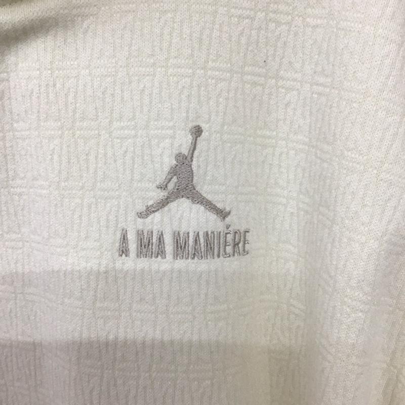 ジョーダンブランド JORDAN BRAND パーカー 長袖 DV7455-113 AMM ジャカード L/S フーディ S ロゴ、文字 アイボリー / アイボリー / メンズ USED 古着 中古 10136666
