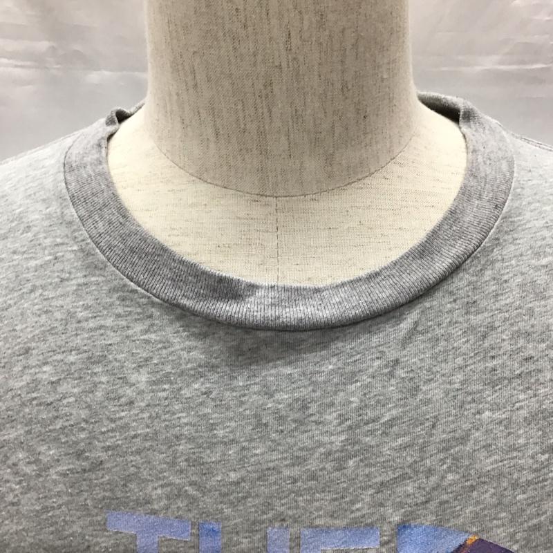 ザノースフェイス THE NORTH FACE Tシャツ 半袖 NT31831A 半袖カットソー Tシャツ プリントTシャツ XL プリント 灰 / グレー / メンズ USED 古着 中古 10117513