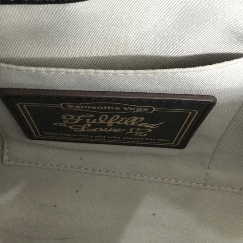 サマンサベガ Samantha Vega ハンドバッグ ハンドバッグ 2WAY ショルダー 鍵 無地 黒 / ブラック / レディース USED 古着 中古 10138338
