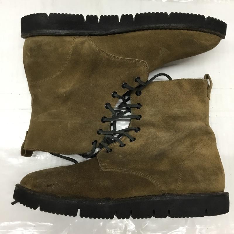 ブッテロ BUTTERO ブーツ 一般 D5610 スウェード 41 1/2 無地 ベージュ / ベージュ / メンズ USED 古着 中古 10113687