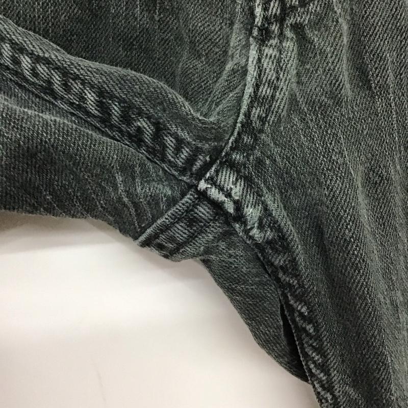 リーバイストラウスアンドコー Levi Strauss & co. パンツ デニム、ジーンズ デニムパンツ スリムパンツ カジュアルパンツ ストレッチパンツ 31インチ 無地 黒 / ブラック / メンズ USED 古着 中古 10138602