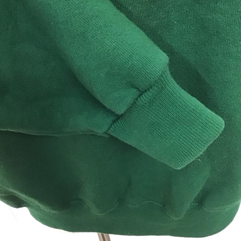 古着 USED トレーナー 長袖 長袖トレーナー スウェット クルーネック リブスウェットカットソー 古着 プリント 緑 / グリーン / メンズ USED 古着 中古 10108630