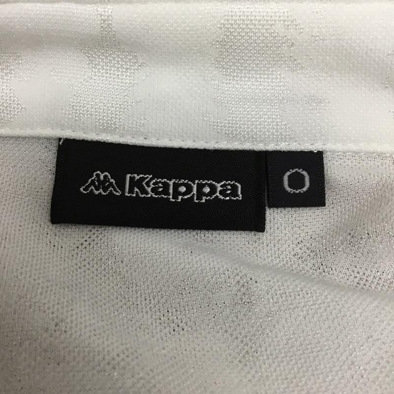カッパ Kappa ポロシャツ 長袖 KG952LS43 ボタンダウン ゴルフウェア タグ付き ワンポイント 白 / ホワイト / メンズ USED 古着 中古 10135702