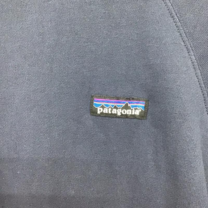 パタゴニア patagonia トレーナー 長袖 XS 無地 X ロゴ、文字 紺 / ネイビー / レディース USED 古着 中古 10130348