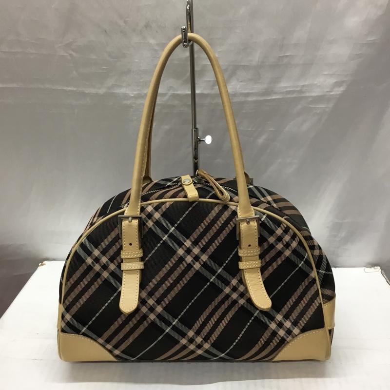 バーバリーブルーレーベル BURBERRY BLUE LABEL ハンドバッグ ハンドバッグ ボストンバッグ チェック マルチカラー / マルチカラー / レディース USED 古着 中古 10119113