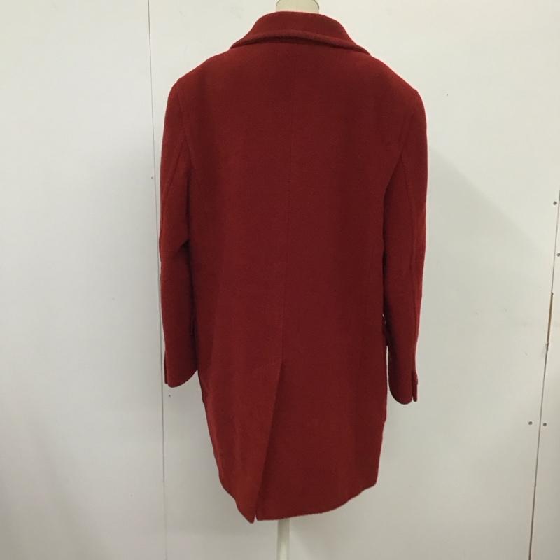 マックスマーラ MaxMara コート コート一般 ロングコート ロングジャケット カラージャケット アウター 90s 42 無地 赤 / レッド / レディース USED 古着 中古 10119476