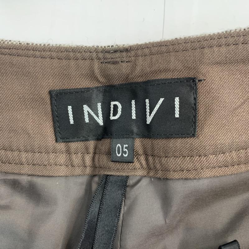 インディヴィ INDIVI パンツ ショートパンツ 5 茶 / ブラウン / レディース USED 古着 中古 10040518