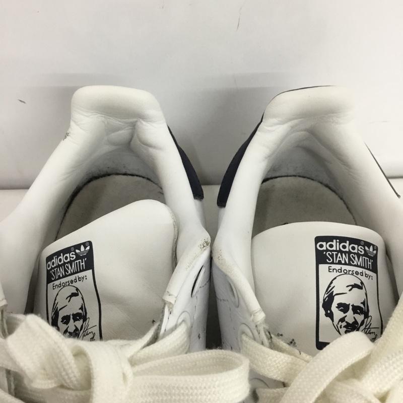 アディダス adidas スニーカー スニーカー M20325 Stan Smith Stan Smith 24.5cm 24.5cm ロゴ、文字 白 / ホワイト / X 紺 / ネイビー / レディース USED 古着 中古 10147131