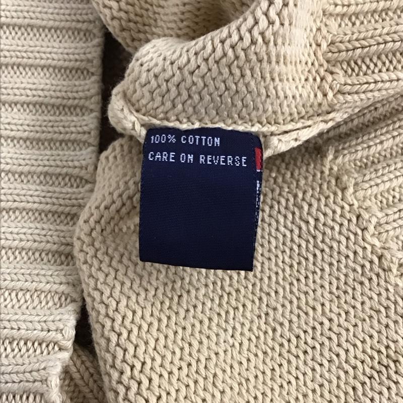 ポロバイラルフローレン Polo by RALPH LAUREN ベスト ベスト ニットベスト M 無地 ベージュ / ベージュ / メンズ USED 古着 中古 10134518