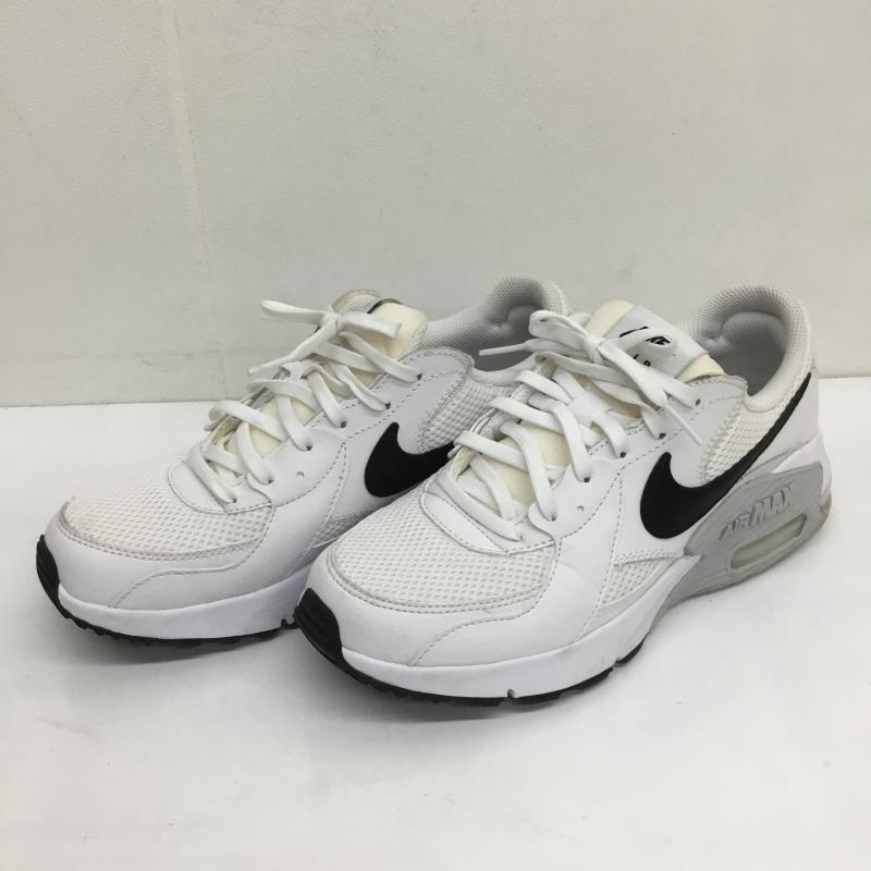 ナイキ NIKE スニーカー スニーカー CD5432-101 エアマックス エクシー 25.0cm ロゴ、文字 白 / ホワイト / レディース USED 古着 中古 10106168