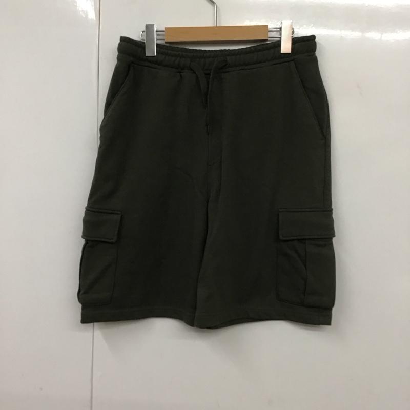 ナノユニバース nano・universe パンツ ショートパンツ 668-1128010 ハーフパンツ M 無地 カーキ / カーキ / メンズ USED 古着 中古 10131437