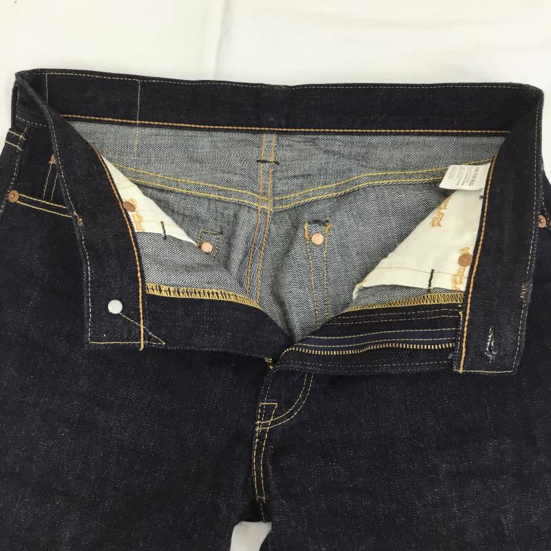 フラットヘッド The Flat Head パンツ デニム、ジーンズ 31インチ 無地 X ロゴ、文字 インディゴ / インディゴ / メンズ USED 古着 中古 10133483