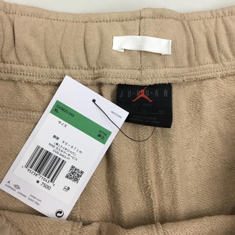 ナイキ NIKE パンツ ショートパンツ da9823-245 ジョーダンエッセンシャルフリースショート ショートパンツ XL 無地 ベージュ / ベージュ /  メンズ USED 古着 中古 10122883