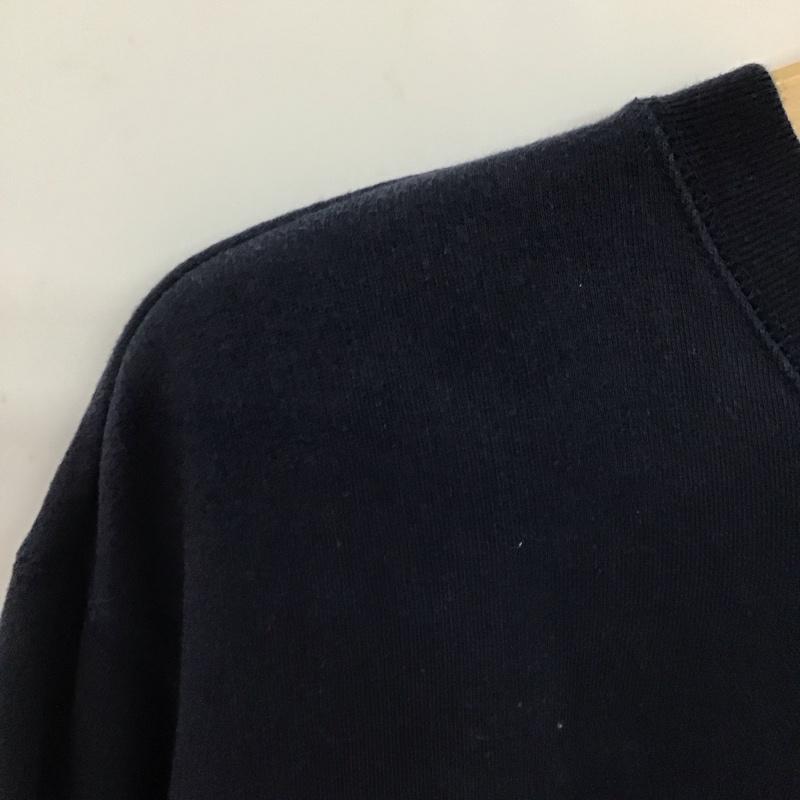 オールドネイビー OLD NAVY トレーナー 長袖 長袖トレーナー スウェット クルーネック プルオーバー XL ロゴ、文字 紺 / ネイビー / メンズ USED 古着 中古 10135772