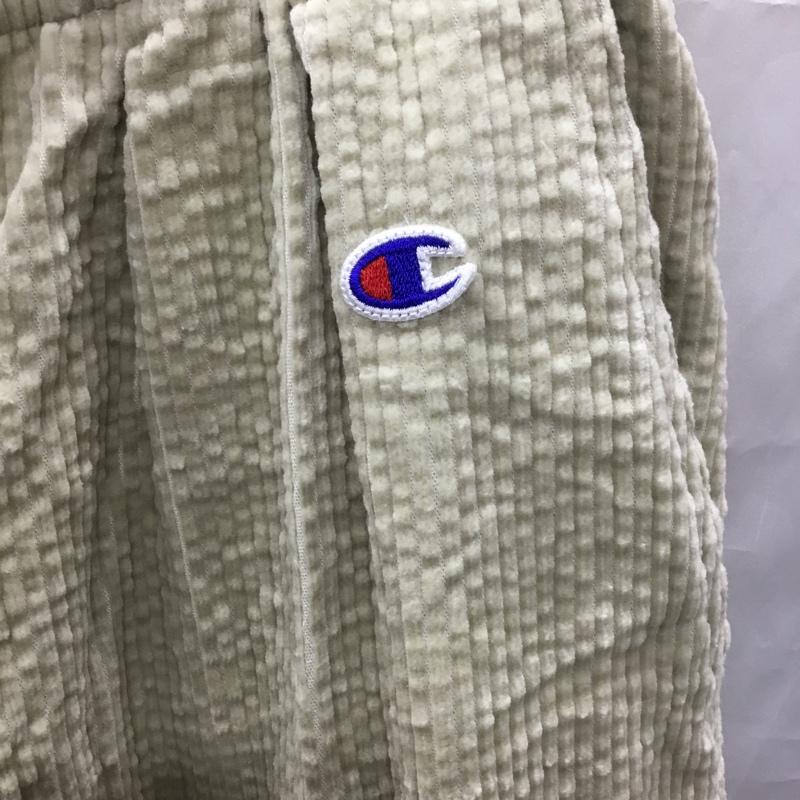 チャンピオン Champion パンツ ワークパンツ、ペインターパンツ c-3-u204 ボトム ワイドパンツ コーデュロイパンツ XL 無地 ベージュ / ベージュ /  メンズ USED 古着 中古 10121641
