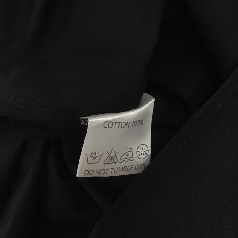ドゥアラット DOARAT シャツ、ブラウス 長袖 長袖シャツ カラーシャツ ポケットシャツ 長袖カットソー L 無地 黒 / ブラック / メンズ USED 古着 中古 10107465