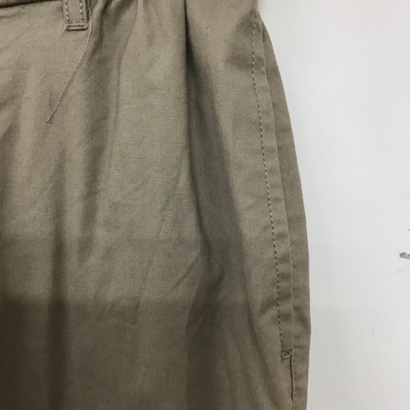 スタディオクリップ studio CLIP パンツ サルエルパンツ RM247005-1 ヒンヤリサブリナパンツ 接触冷感 M 無地 茶 / ブラウン / レディース USED 古着 中古 10138933